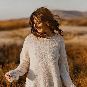 Willow & Wind Unicorn Fuzzy Sweater